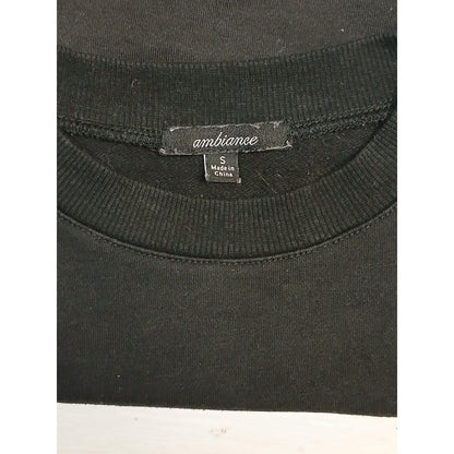 Champion (S) Multicolor Long Sleeve Crop Pullover Sweater