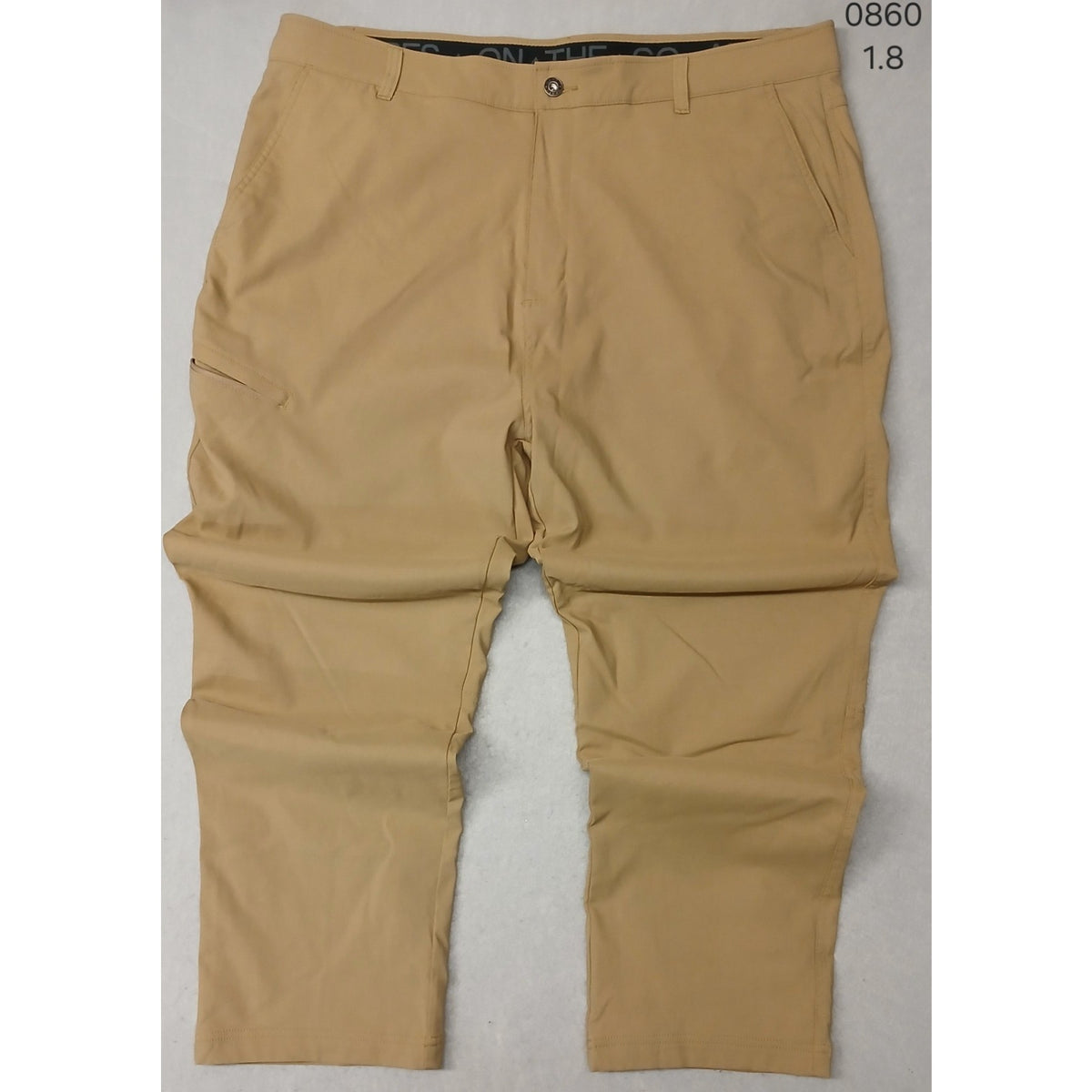 Gerry (40x30) Men's Tan Insulated Straight Fit Chino Pants