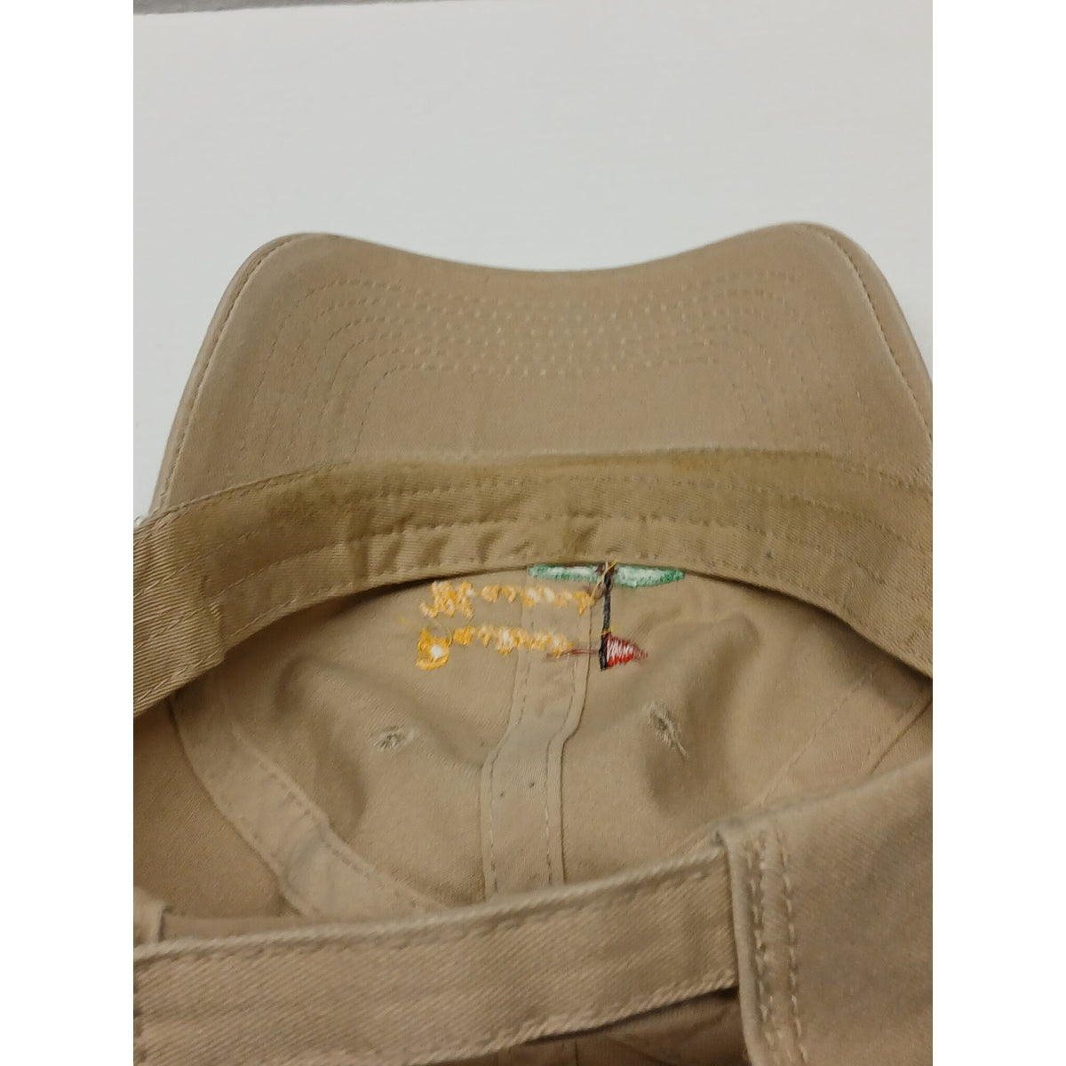 Otto (osfm) Pastors Masters Tan Khaki Strap Back Cap/Hat