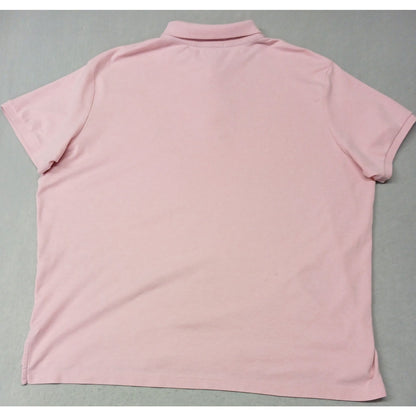 U.S. Polo Assn. (3XL) Men's Pink Luxury Feel Polo Shirt