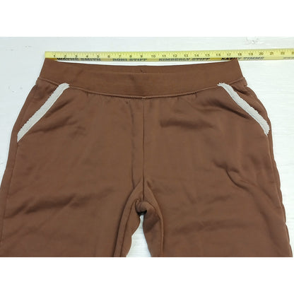 Members Mark (XL) Brown Insulated Pocketed Leggings Joggers