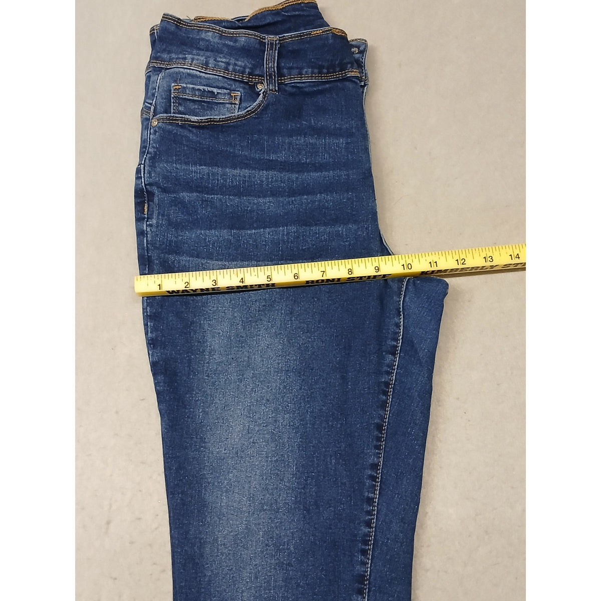 Honey & Bristle (16W) Womens Skinny Stretch Blue Denim Jeans