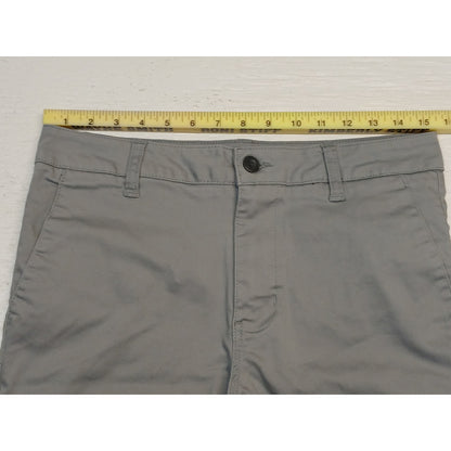RSQ (30) Gray Casual Skater Chino Khaki Shorts