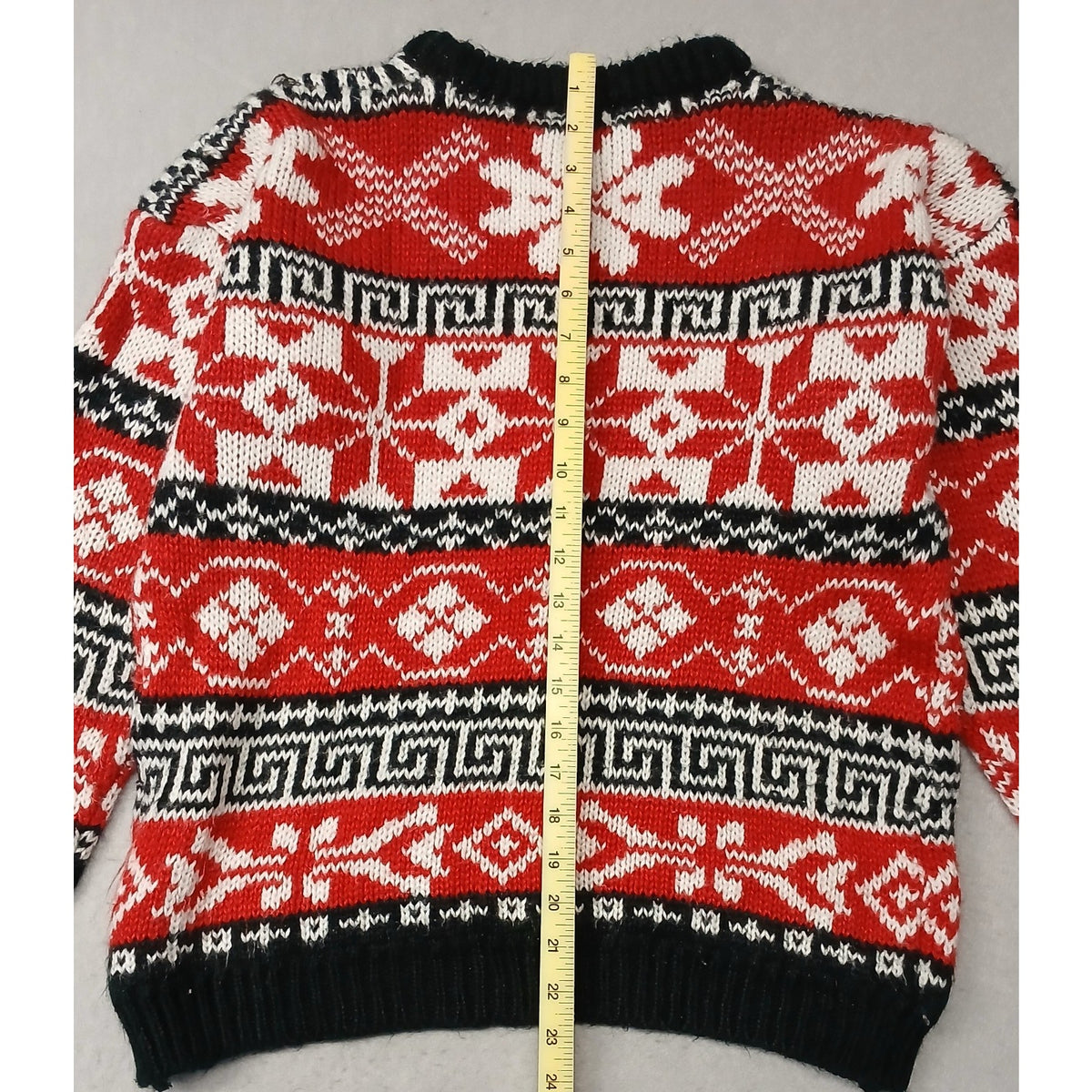 One Step Up (Medium) Unisex Multicolor Crew Neck Ugle Xmas Sweater