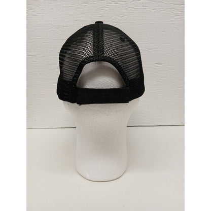 Mountain Lakes (OSFM) Black Denim Snapback Mesh Cap