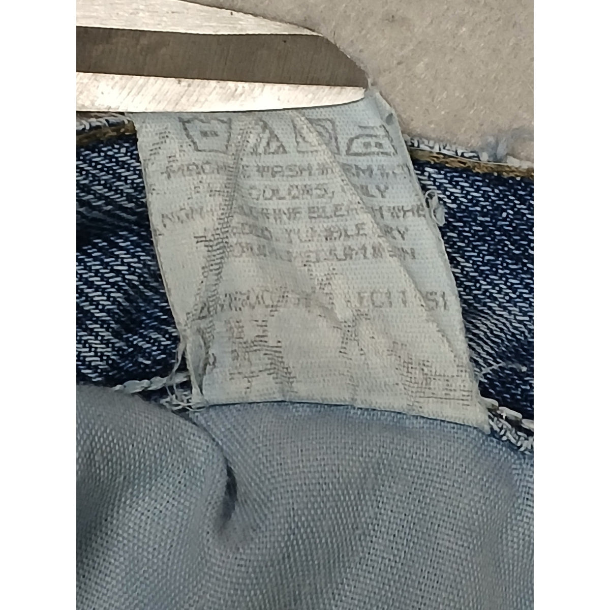 Lee (10L) Vintage High Rise Tapered Leg Blue Denim Jeans