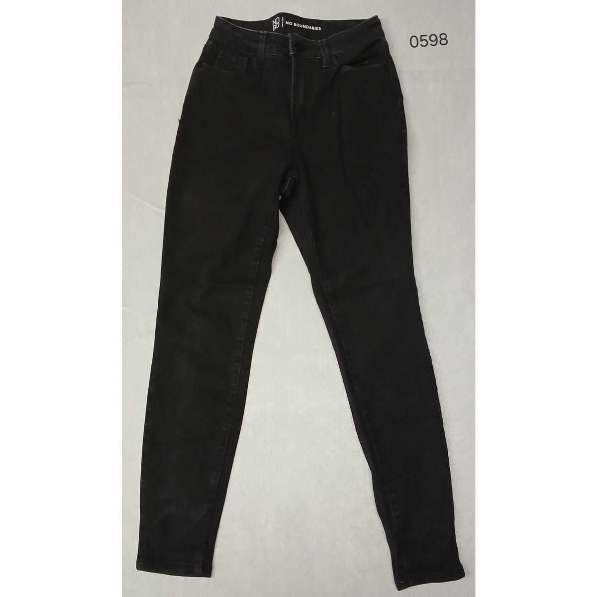 No Boundaries (5) Black Junior Skinny Jeans (2pair)