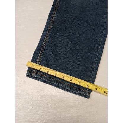Levi's (42x32) Relaxed Straight Boot Cut Blue Denim Jeans
