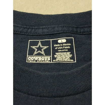 Dallas Cowboy Team Apparel (Large) Blue Crew Neck Shirt