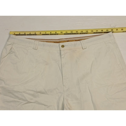 Tommy Bahama (40) Cream Casual Walking Khaki Chino Shorts