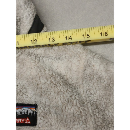 Gerry (No Size) Gray Fluff Zip Down Sherpa