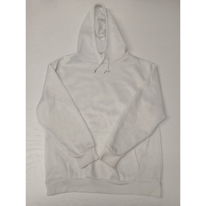 Jesus (Large) White Silk Comfort Pullover Hoodie