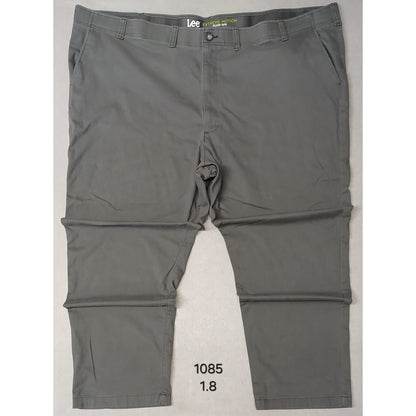 Lees (58x32) Gray Extreme Motion Relaxed Taper Stretch Pants