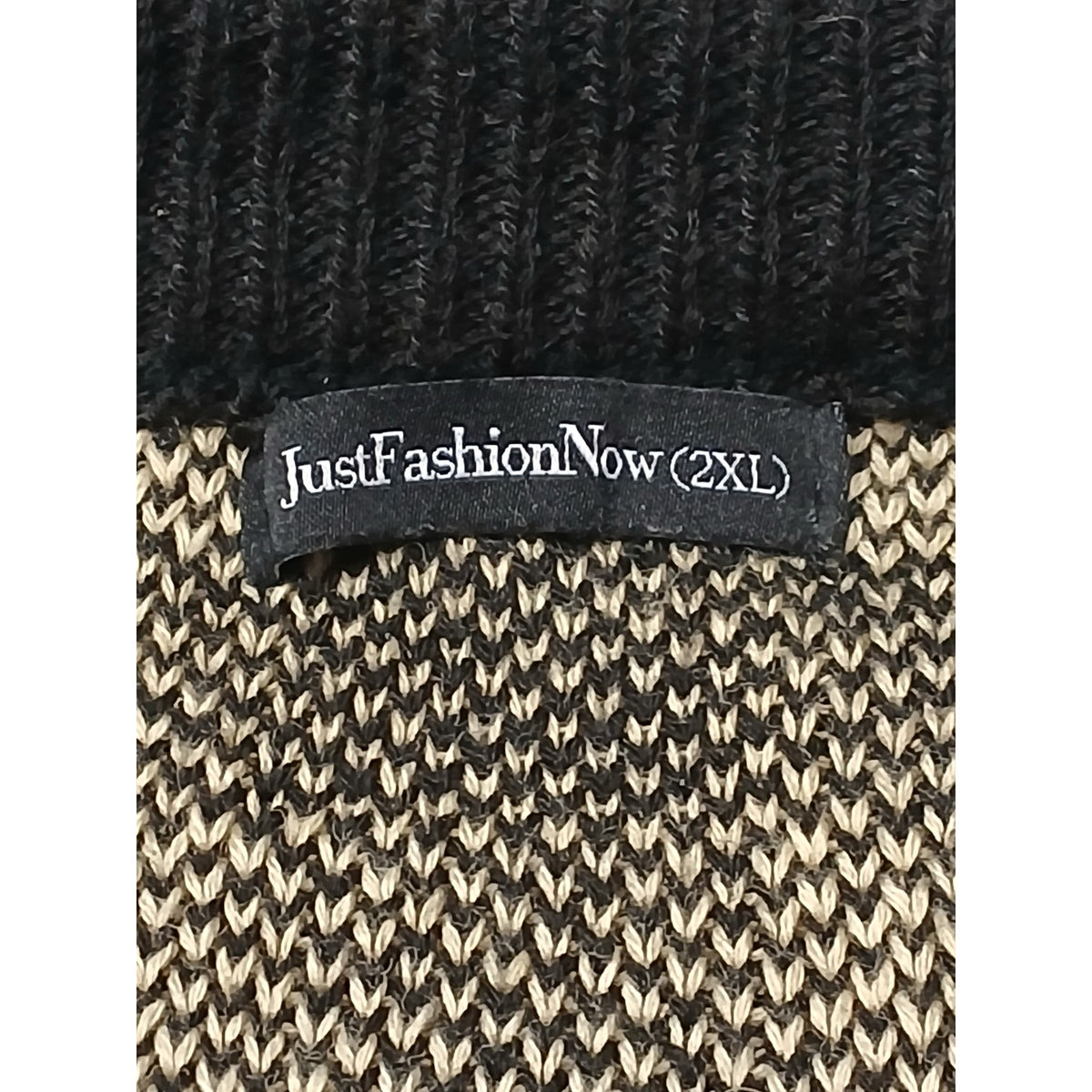 Just Fashion Now (2XL)  V-Neck Multicolor Pullover Sweater