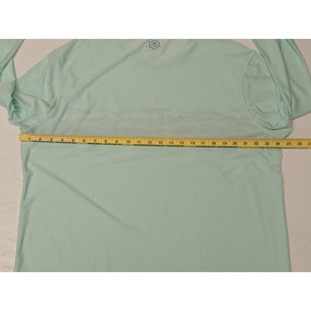 Mountain & Isles (XL) Teal Long Sleeve Dri Fit Pullover Shirt