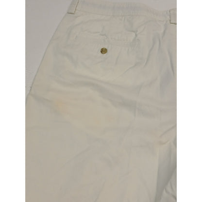 Tommy Bahama (40) Cream Casual Walking Khaki Chino Shorts