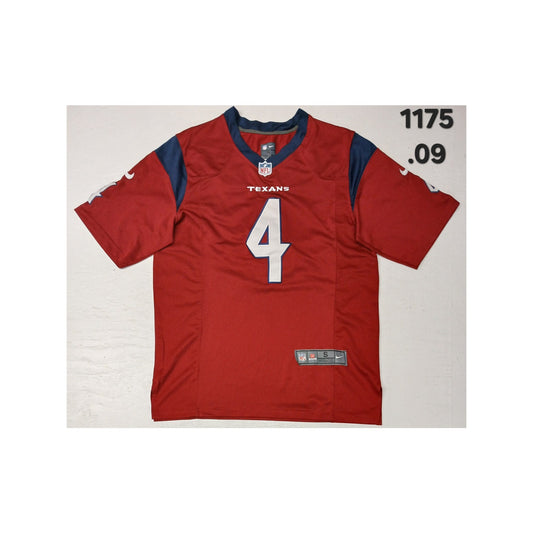 Nike (Small) #4 Deshaun Watson NFL Houston Texan Game Jersey