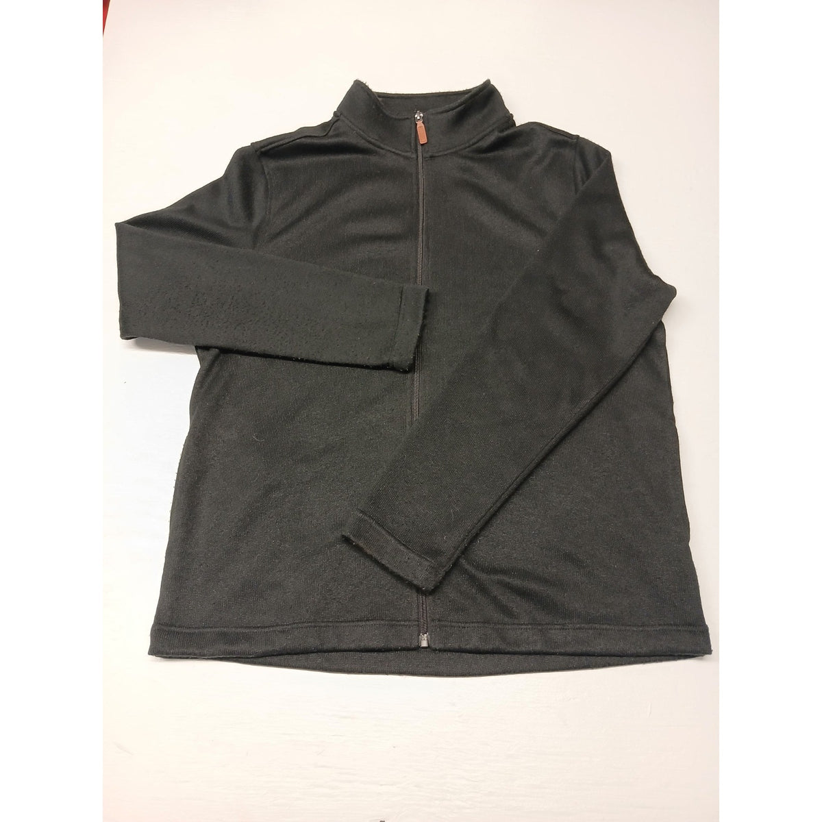 Telluride Clothing Company Men's Large Black Zip Pullover Great Condition Nice