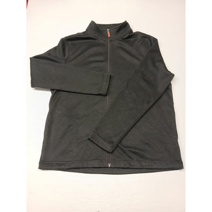 Telluride Clothing Company Men's Large Black Zip Pullover Great Condition Nice