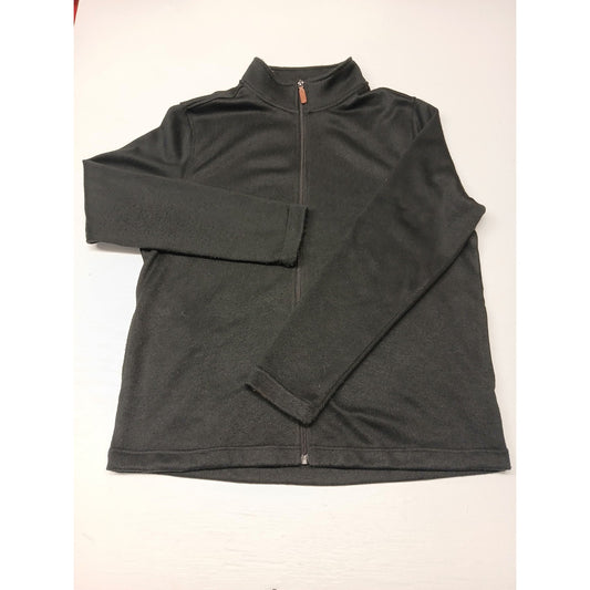 Telluride Clothing Company Men's Large Black Zip Pullover Great Condition Nice