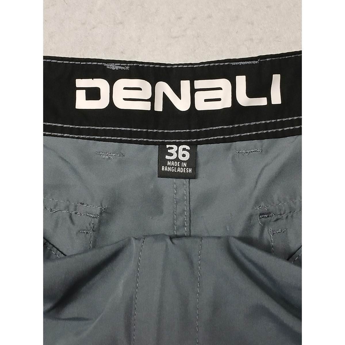 Denali (36) Gray Hybrid Outdoor Cargo Style Dri-Fit Shorts