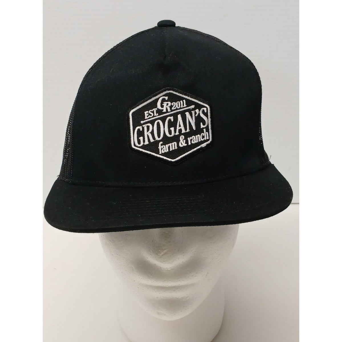 The Classics (OSFM) Black Mesh Snapback Hat/Cap