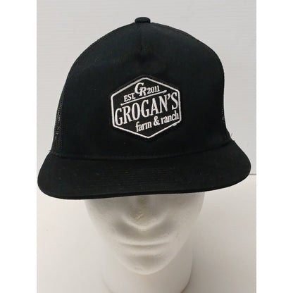 The Classics (OSFM) Black Mesh Snapback Hat/Cap