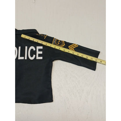 Spooktacular Creations Kid (T) Black Police Officer Costume