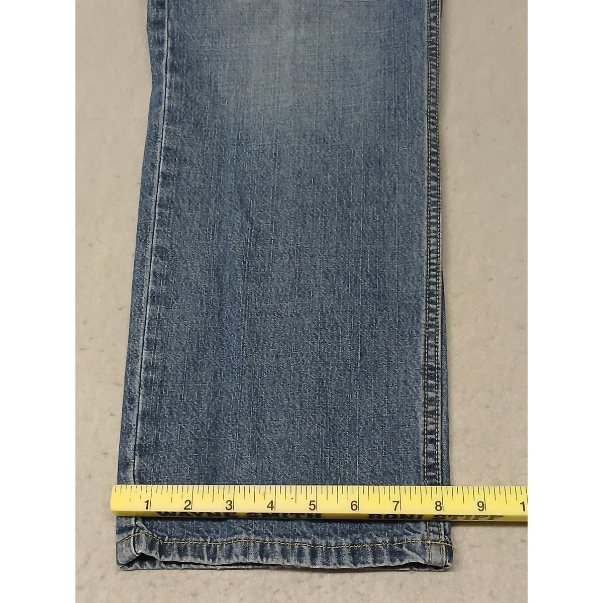 Alfani (34x30) Men's Straight Leg Blue Denim Jeans