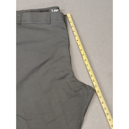 Lees (58x32) Gray Extreme Motion Relaxed Taper Stretch Pants