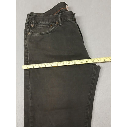 Dockers (36x30) Men's Charcoal Straight Fit Denim Jeans