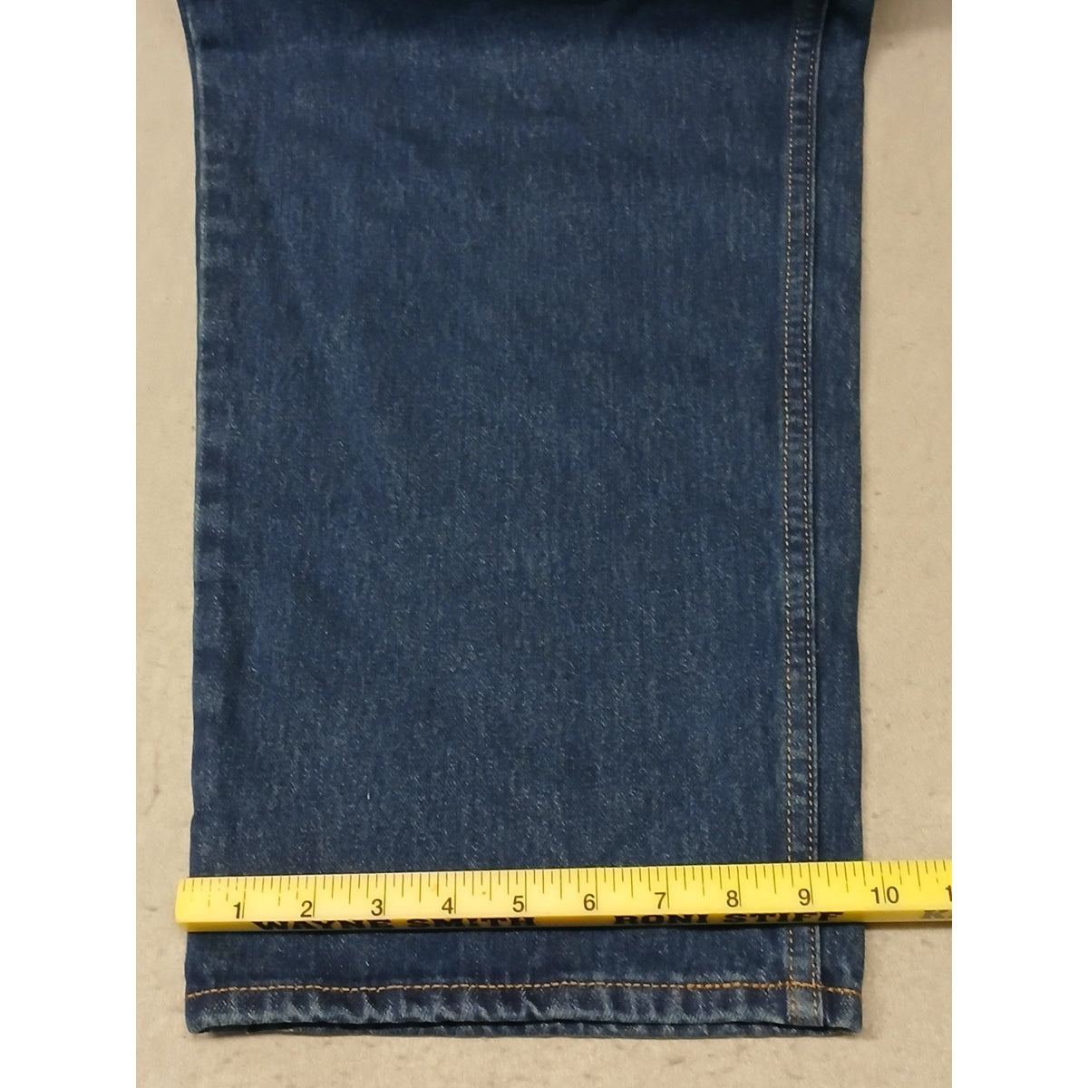 Kirkland (42x30) Men's Straight Leg Blue Denim Jeans