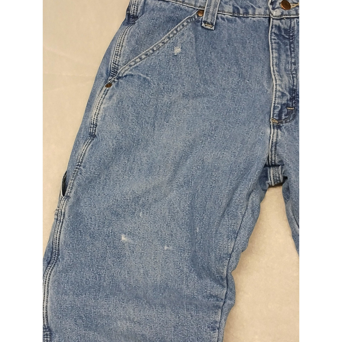 Wrangler (32x32) Men's Insulated Straight Fit Blue Denim Jeans