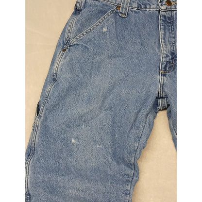 Wrangler (32x32) Men's Insulated Straight Fit Blue Denim Jeans