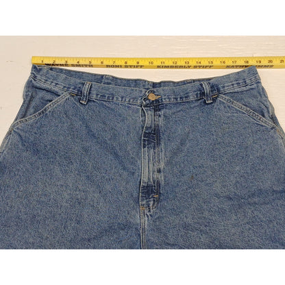Wrangler (40) Vintage High Waisted Light Denim Jean Shorts