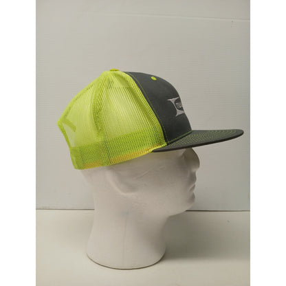 Pacific (OSFM) Neon Green Mesh Snapback Hat/Cap
