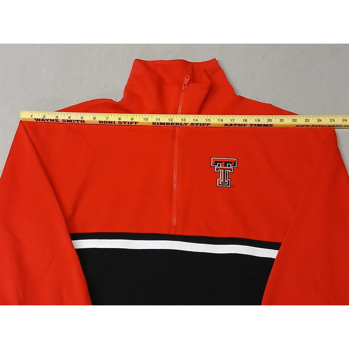 Fanatics (Large) Texas Tech Red Raiders Zip Track Jacket