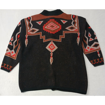 Southern Lady (No Size) Aztec Southwestern Button Cardigan
