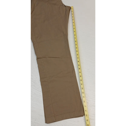 Volcom (40) Tan Straight Leg Skater Casual Chino Pants