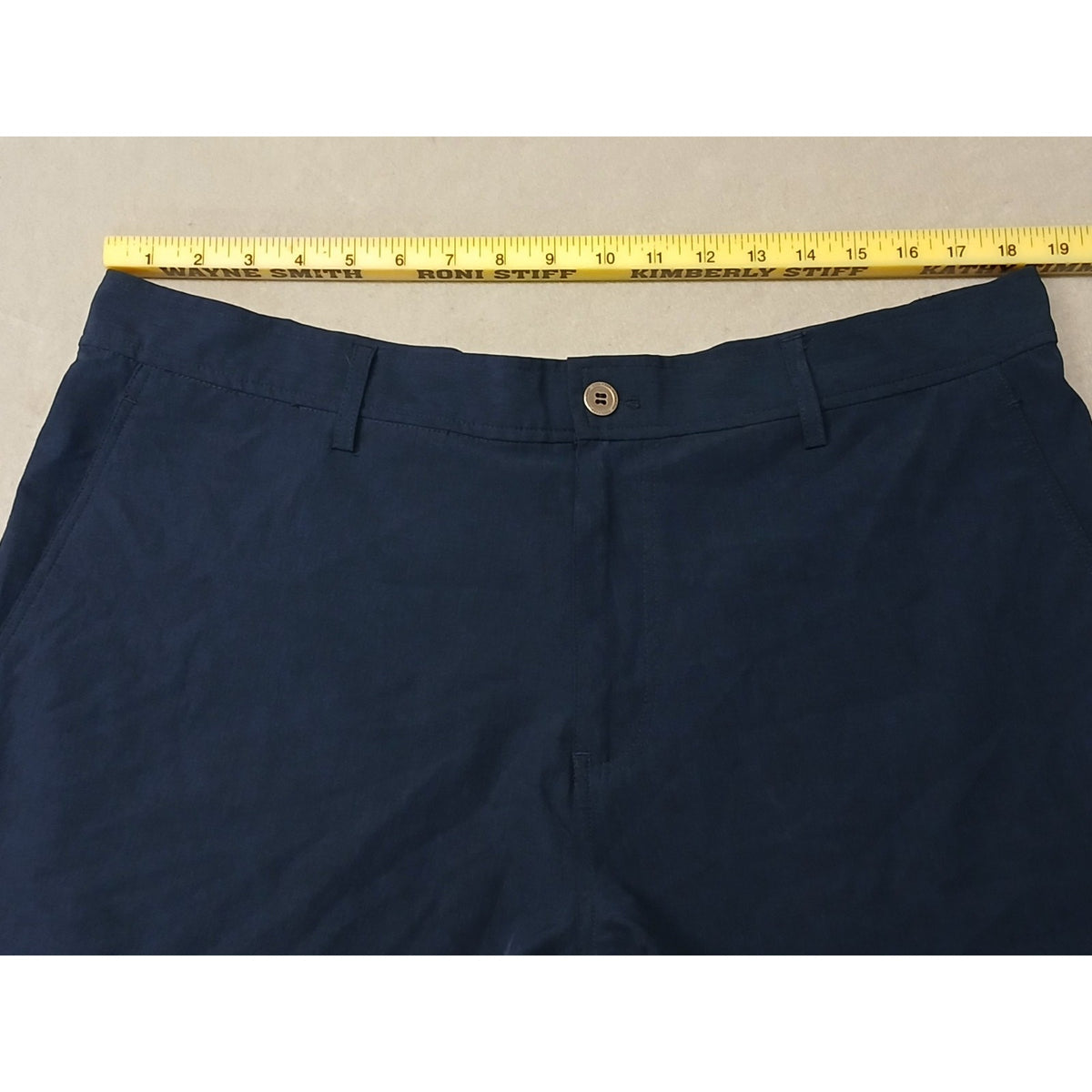 Cool Keep (38) Men's Blue Performance Dri-Fit Chino Shorts