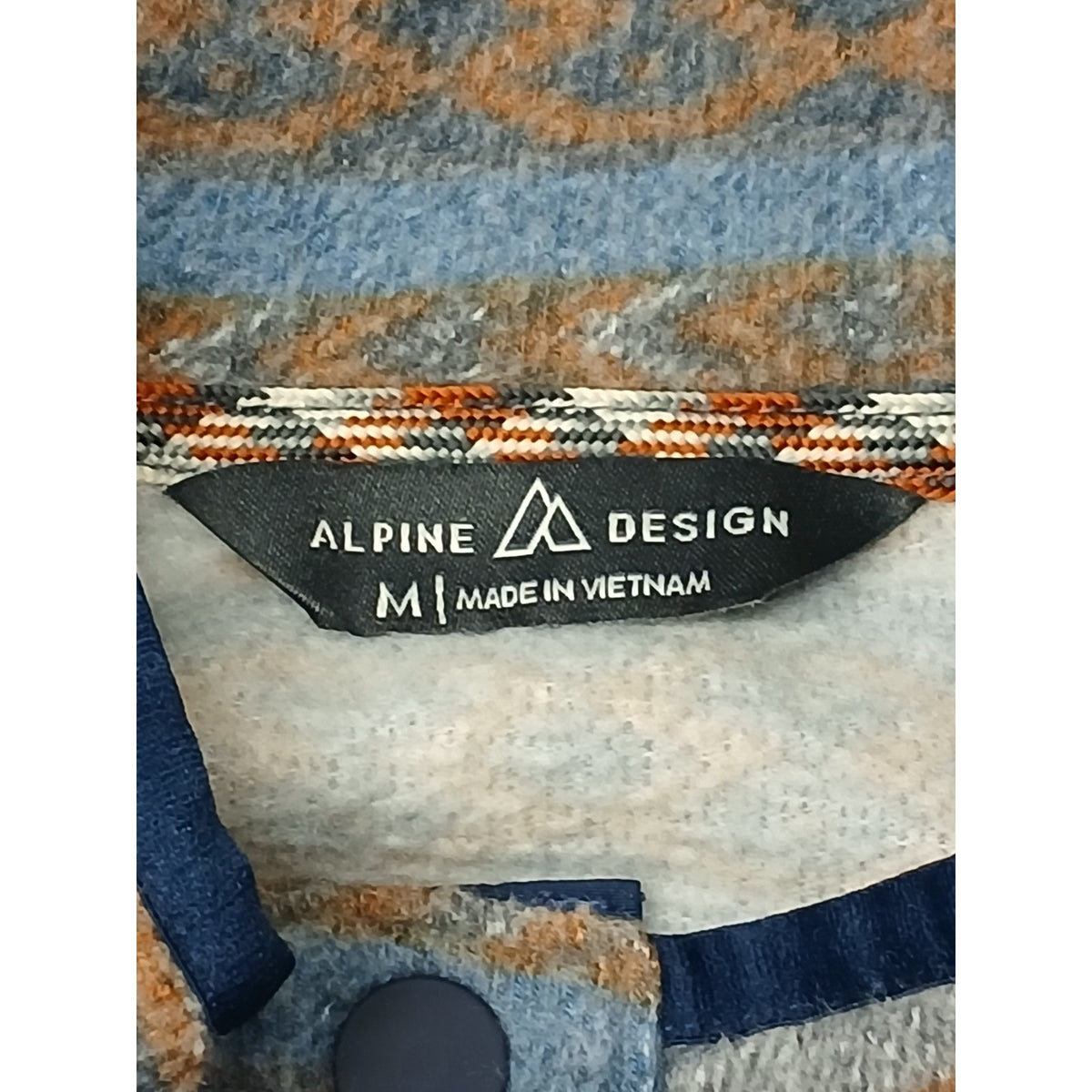 Alpine Design (Medium) Multicolor Outlook Fleece Pullover