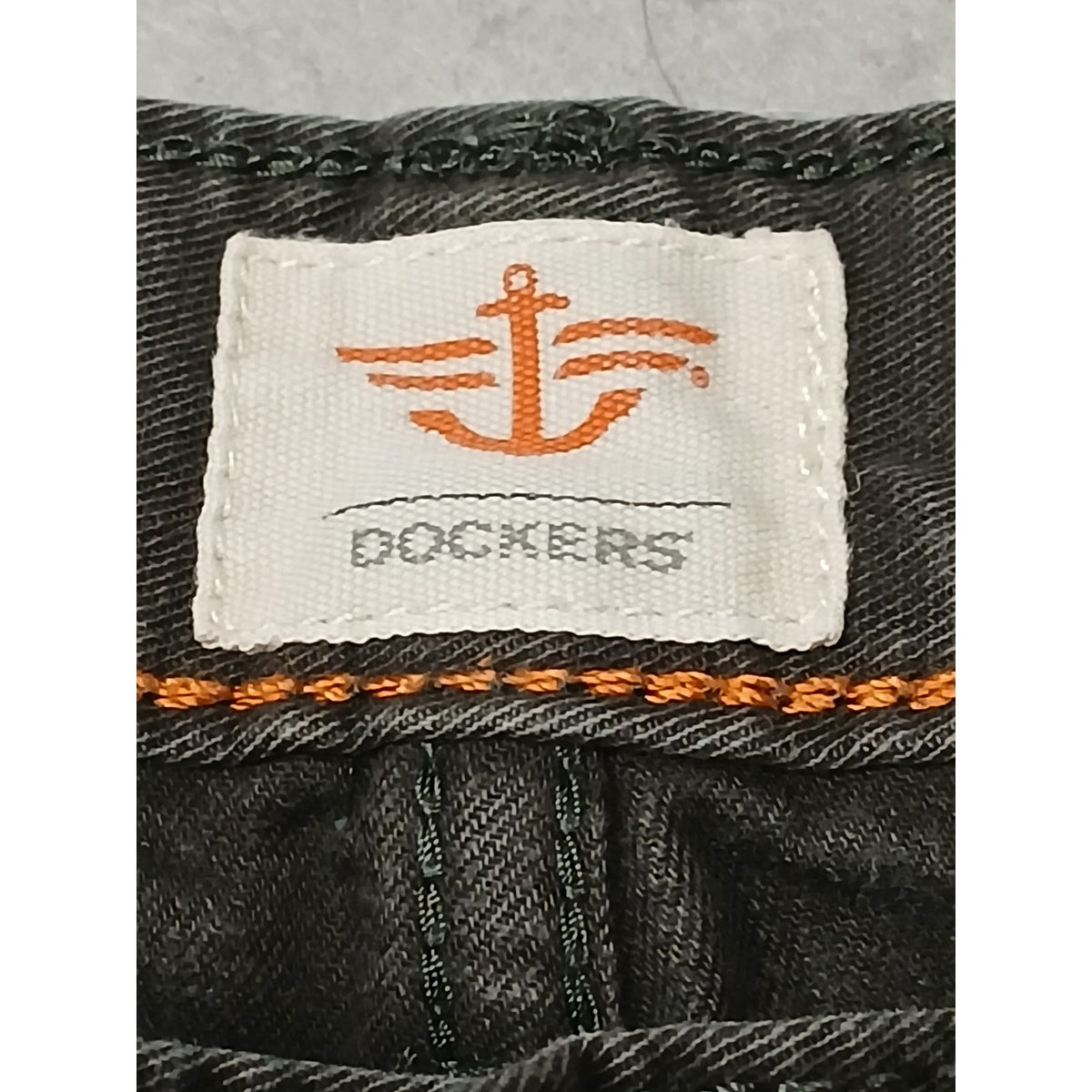 Dockers (36x30) Men's Charcoal Straight Fit Denim Jeans