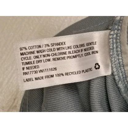 A New Day (18) Gray High Waist Stretch Straight Leg Pants
