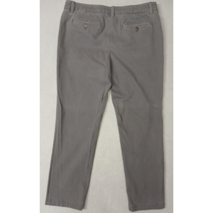Sonoma (36x30) Gray Relaxed Straight Khaki Chino Pants
