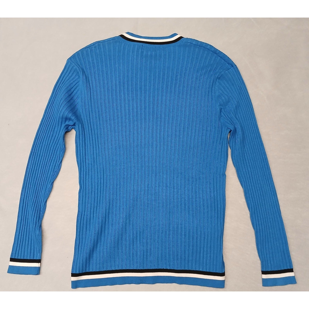 Claiborne Multicolor (XL) Stretch Long Sleeve V-Neck Sweater