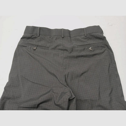 Roundtree & Yorke (34x30) Easy Care Striped Dress Slacks