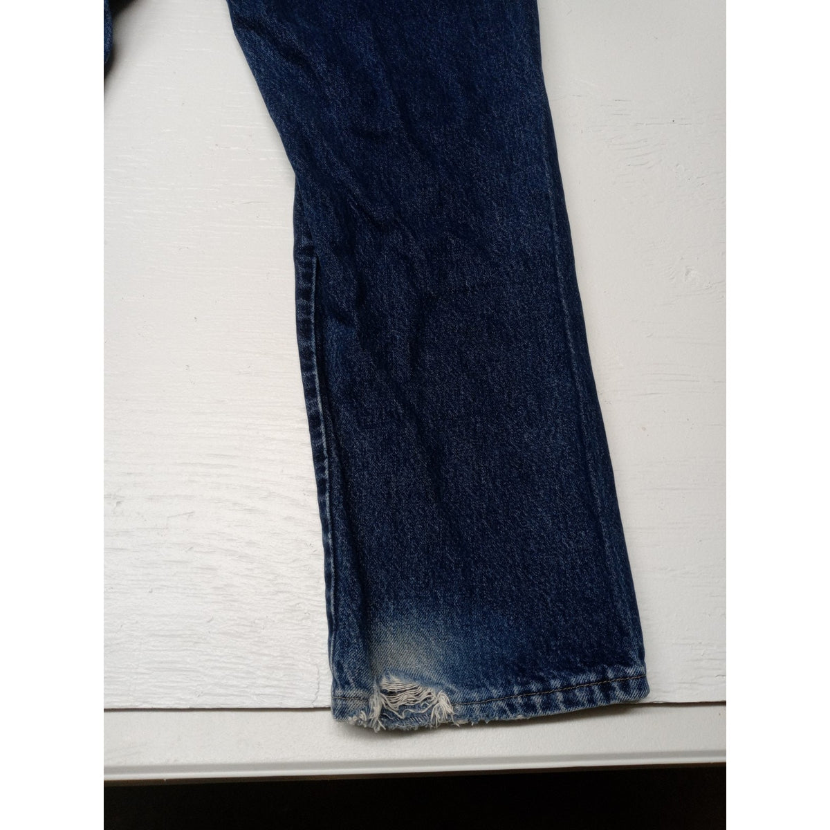 Wrangler (40x32) Men's Straight Fit Blue Denim Jeans