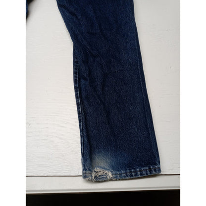 Wrangler (40x32) Men's Straight Fit Blue Denim Jeans
