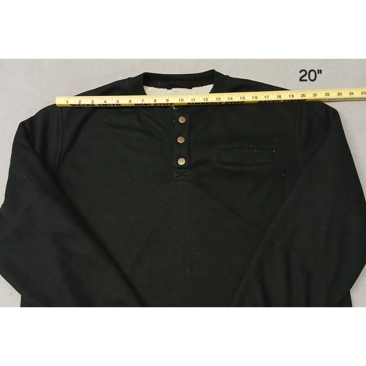 Oscar Sports (Large) Black Vintage Insulated Sweatshirt