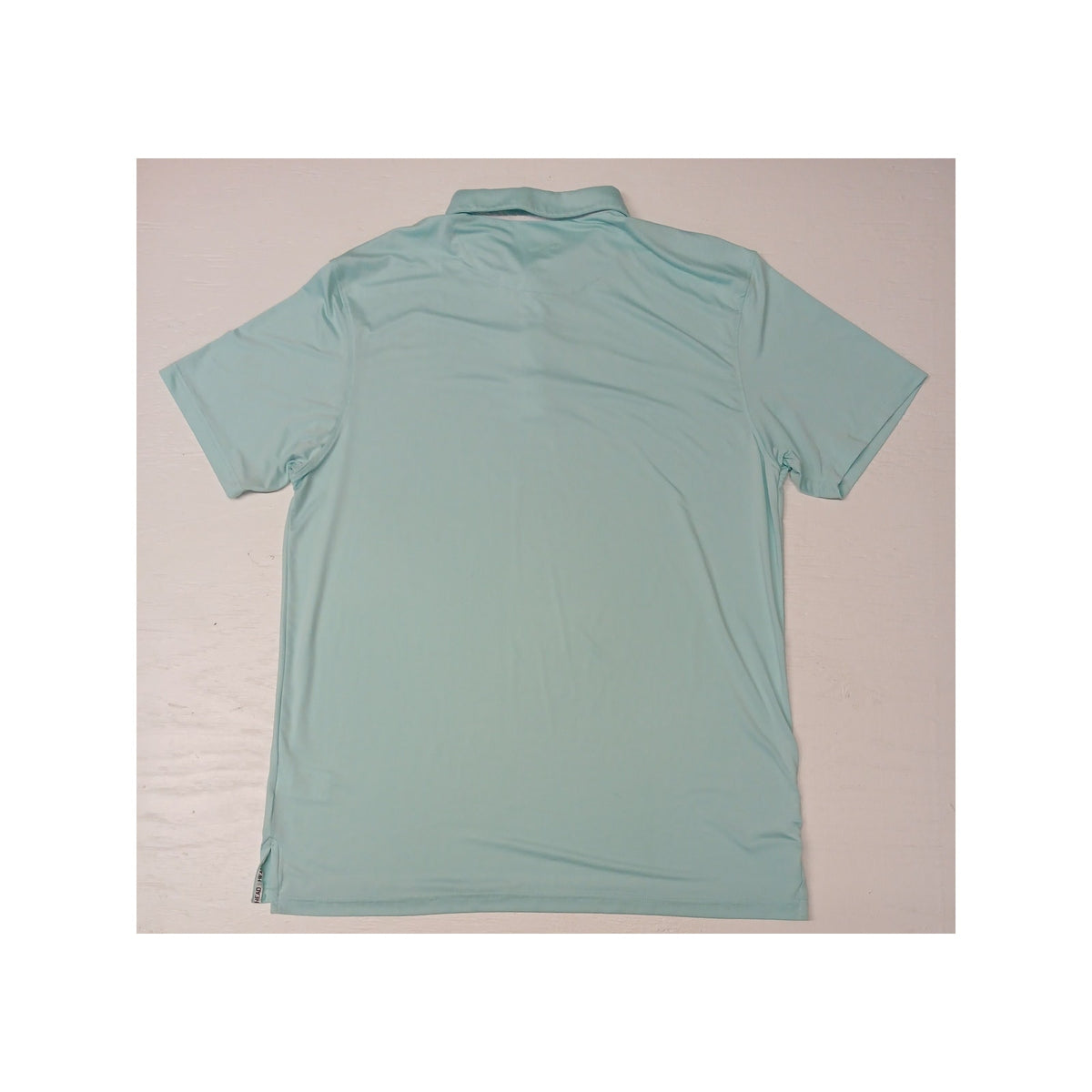 HEAD Golf (2XL) Light Turquoise Short Sleeve Polo Shirt